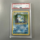 2000 Pokemon Game Base II Blastoise Holo Base II PSA 8 2/130