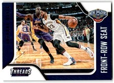 2016 Panini Threads #12 Anthony Davis Front-Row Seat