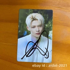 ENHYPEN WORLD TOUR WALK THE LINE FINAL NI-KI Autographed Official Photo Card