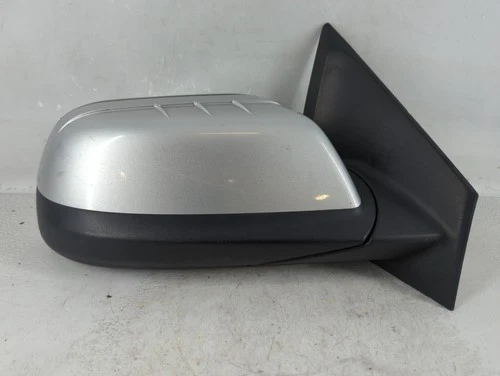 2011-2011 Lincoln Mkx Driver Left Side View Manual Door Mirror Silver PK83N