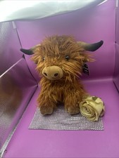 Highland Cow 16" Stuffed Plush NWT     , Hobby Lobby 2013