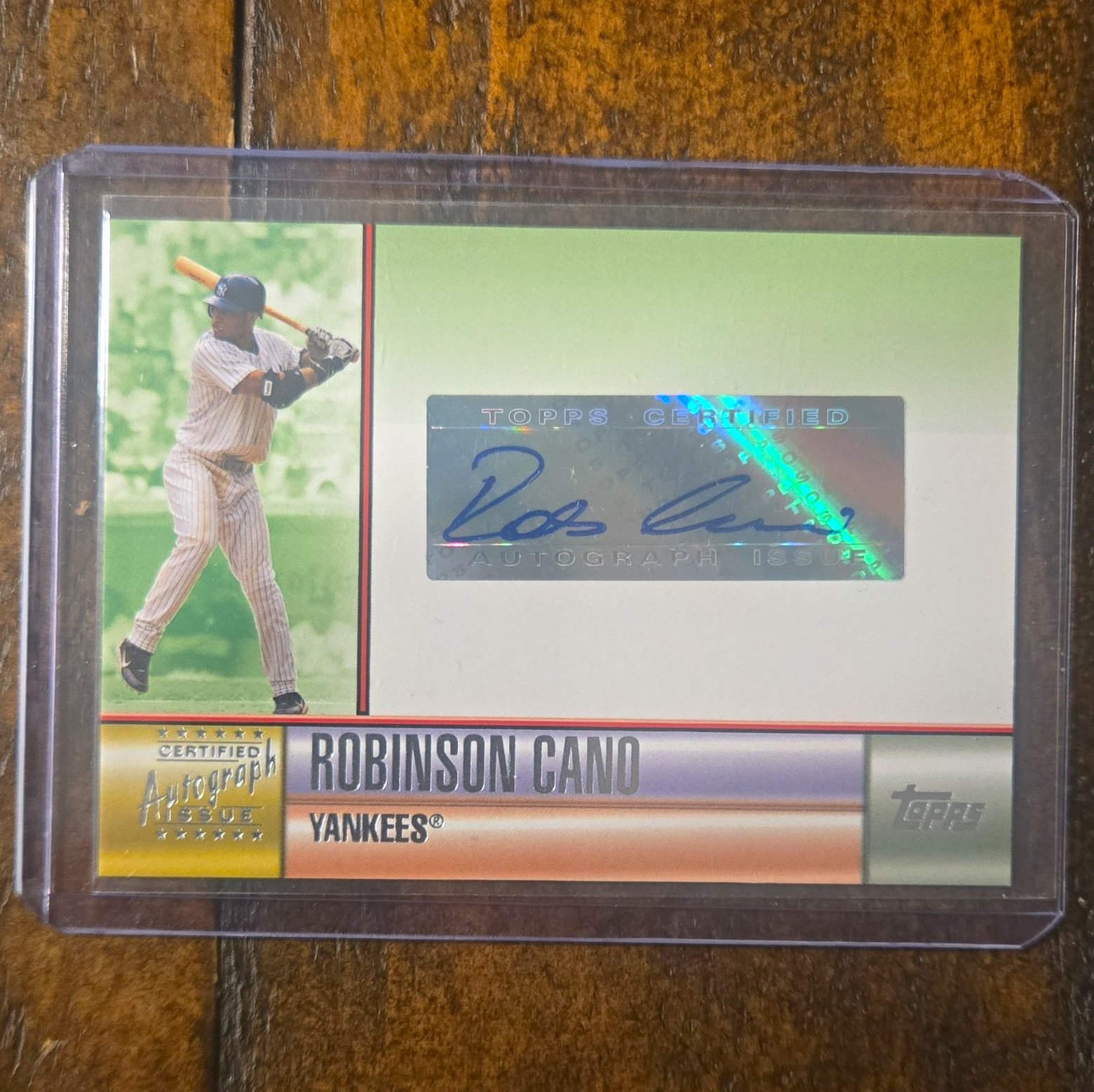 Topps 2006 Topps Series 2 Robinson Cano Autographs Auto #TA-RC Yankees