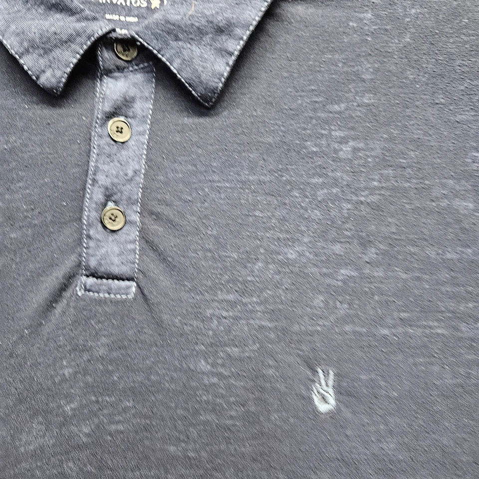 John Varvatos Star USA Men's XXL Lightweight Thin Vented Polo Shirt Stretch - Image 4 of 4