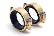 Rubberband Manifold Vergaser Klemme für Harley-Davidson  79 - 85 XL & Shovelhead