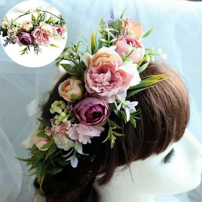 Flower cheap hair halo