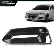 Fit For 2018-2020 Honda Accord Front Bumper Fog Light Bezel Lamp Trim Left Side