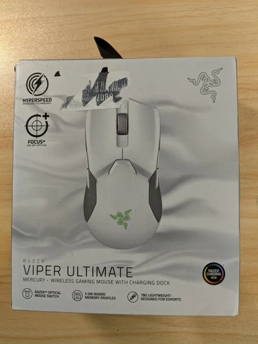 Razer Viper Ultimate Wireless Gaming Mouse-white