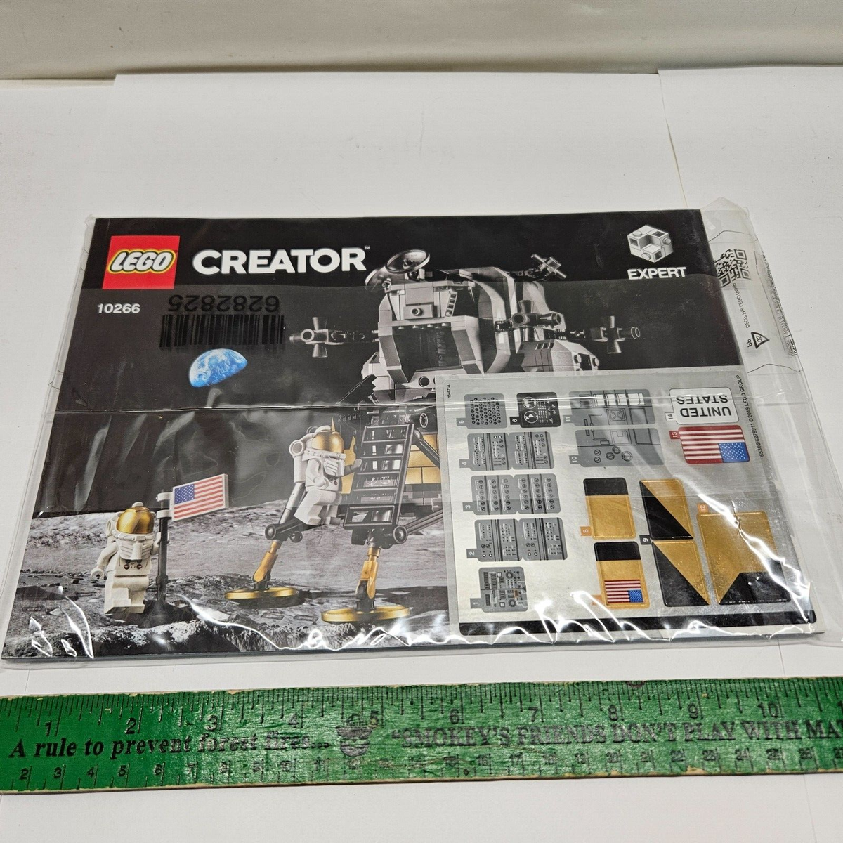 Lego 10266 MANUAL /STICKERS ONLY - NASA Apollo 11 Lunar Lander 