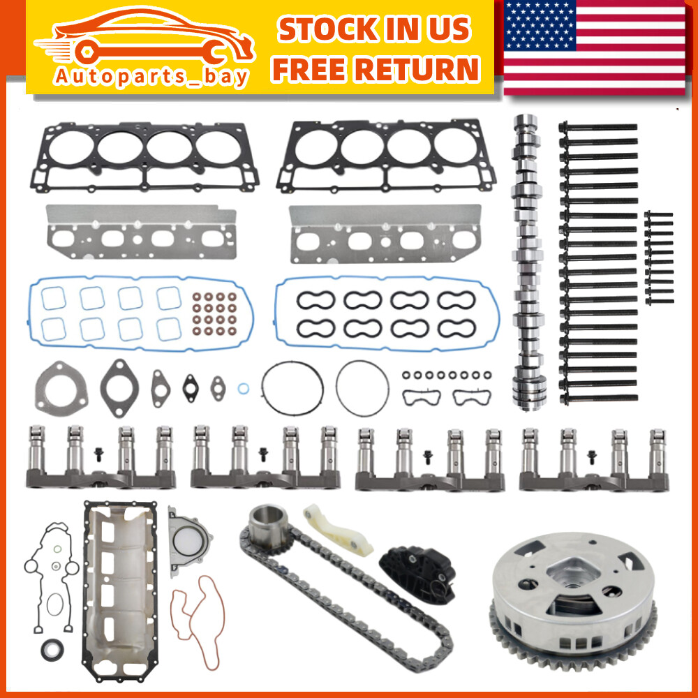 Performance Camshaft MDS Lifters Timing Kit for 09-19 Dodge Ram 1500 5.7L Hemi V8