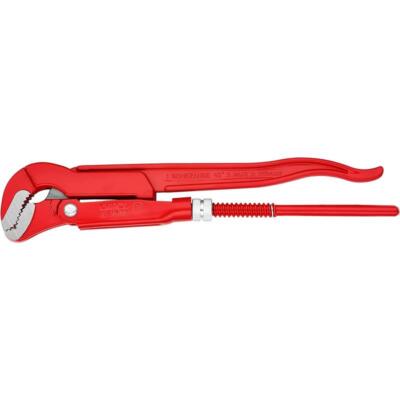 KNIPEX Rohrzange S-Maul, Chrom-Vanadium, rot pulverbeschichtet, 320 mm 83 30 010