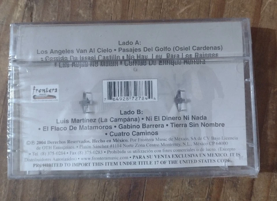 Beto Quintanilla - Los Angeles Van Al Cielo TAPE new Sealed, Like Chalino Sánche - Image 2 of 2