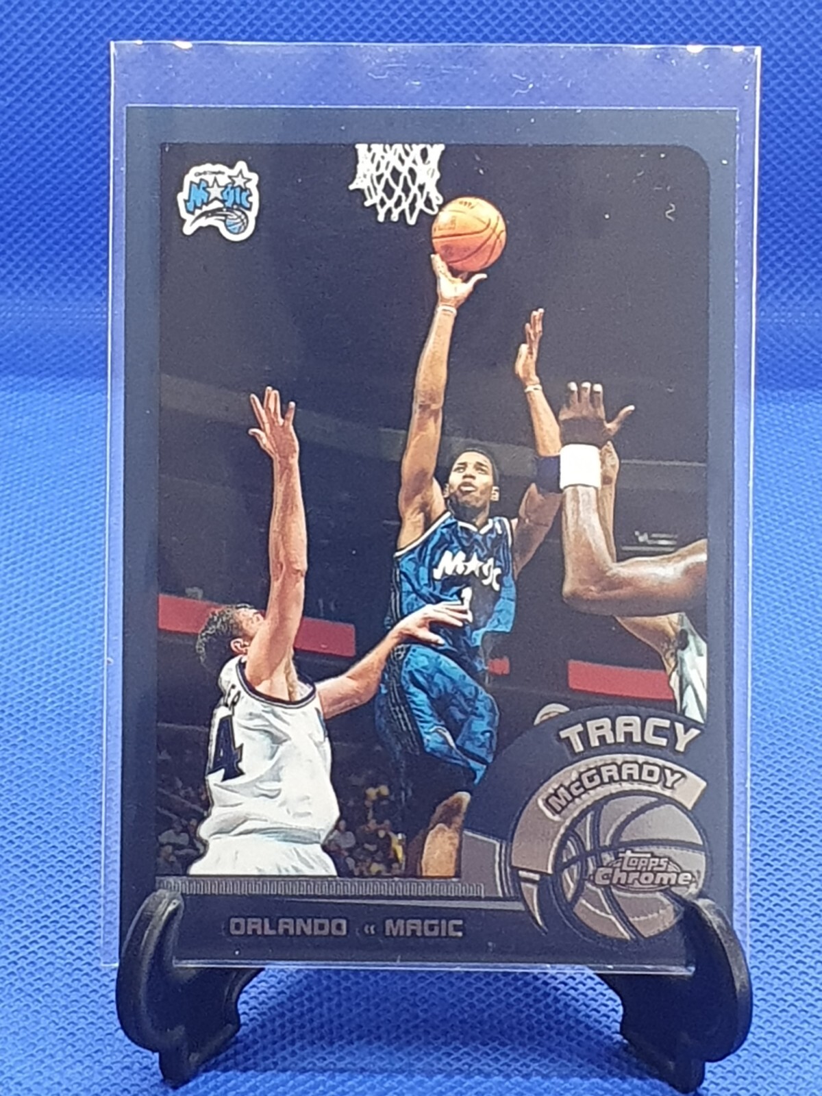 2002 Topps Chrome #35 Tracy Mcgrady NMMT Orlando Magic Card NBA