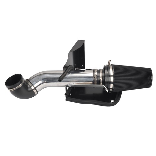 Kit de admisión de aire frío de 4" + protector térmico apto para Chevy GMC V8 99-07 4,8 L/5,3 L/6,0 L negro - Imagen 4 de 12