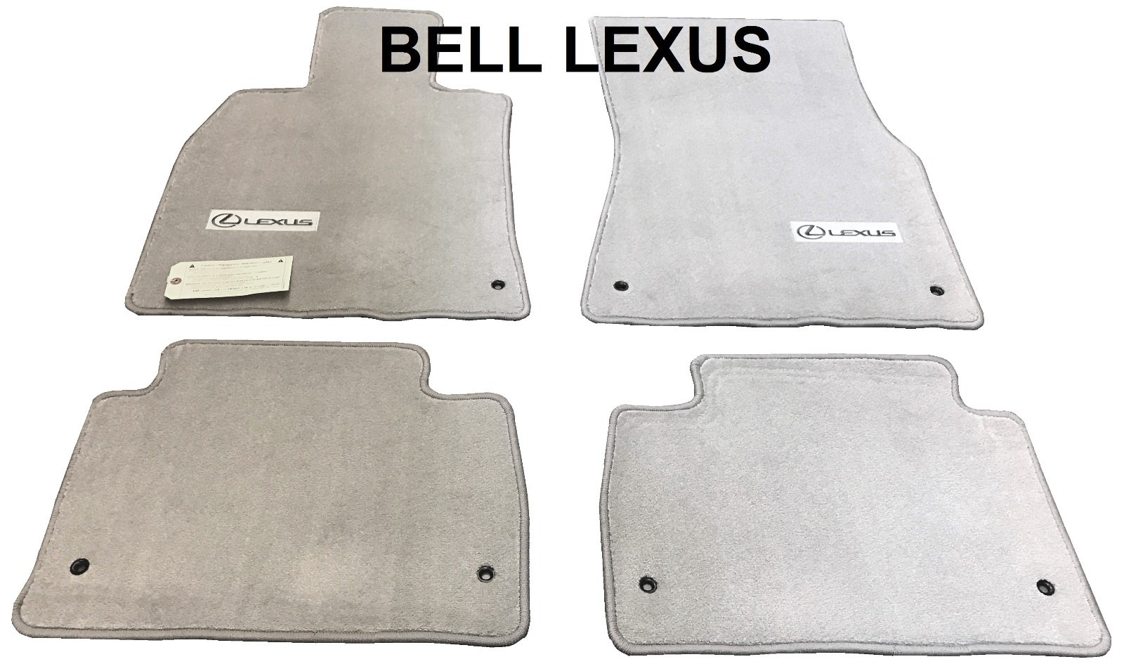 NEW LEXUS OEM FACTORY FLOOR MAT SET 20072012 LS460 GRAY RWD SWB PT208