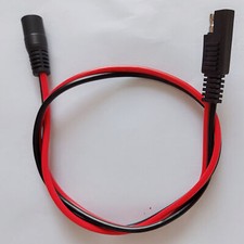 60CM SAE to DC Female Solar Cable 14AWG Battery Charging Cable for Solar Panel