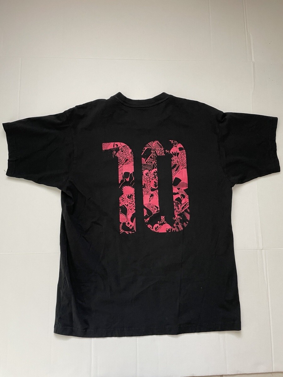Adidas Men's Captain Tsubasa # 10 Manga Football Soccer Black T