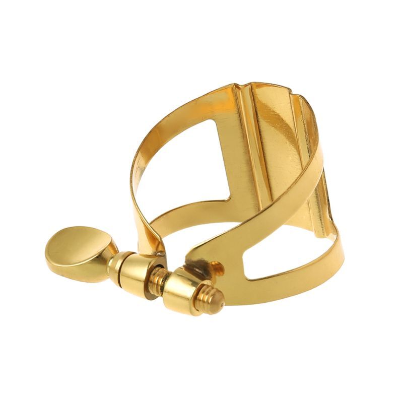 Alto Sax Clarinet Mouthpiece Ligature Saxophone Parts Clip Ligature Single Screw