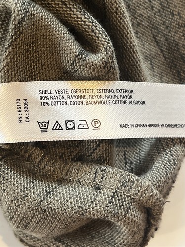 Anthropologie Pure + Good Green SHIRT Short sleeve cotton black Stitch Neck Tuni - Picture 9 of 15