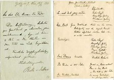 Bertha von Suttner NOBEL PEACE PRIZE autograph letter signed