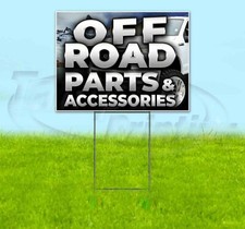 Off Road Parts And Accessories Yard Sign Corrugated Plastic Bandit Lawn Decor Off Road Parts And Accessories Yard Sign Corrugated Plastic Bandit Lawn Decor