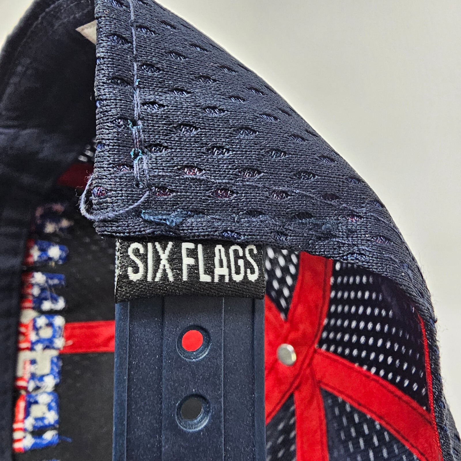 Superman Hat Cap Snapback Six Flags Magic Mountai… - image 7