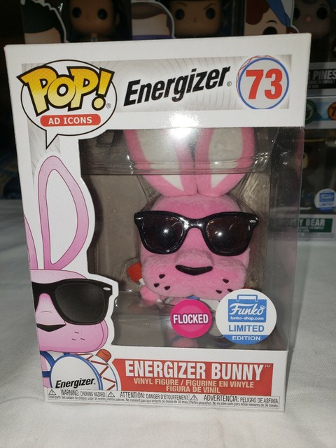 Funko Pop Flocked Energizer Bunny 73 | eBay