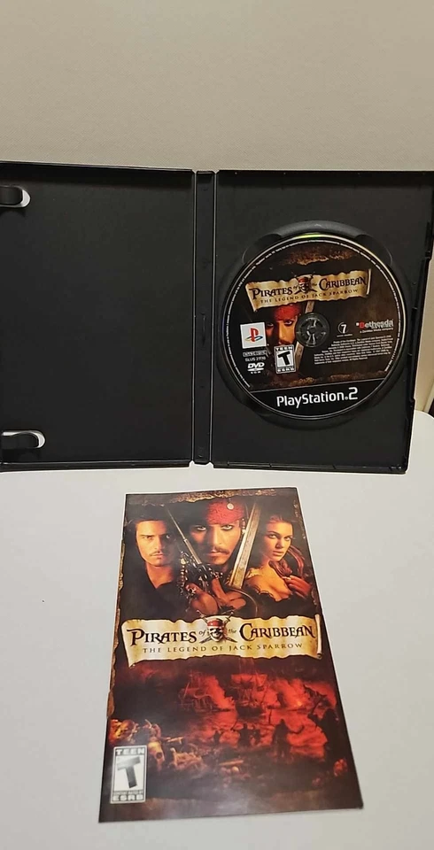 Pirates Of The Caribbean: The Legend Of Jack Sparrow Sony PlayStation 2 PS2 CIB - Image 3 of 3