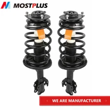 Front Pair Complete Shock Struts Assembly w/ Spring For 2005-2010 Toyota Sienna