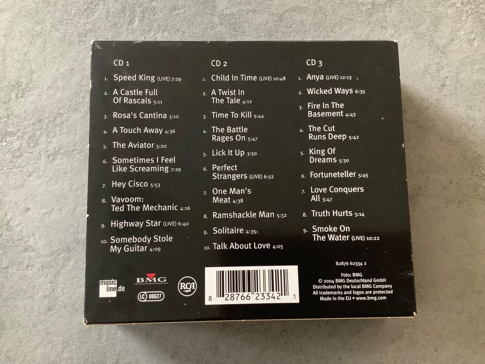 Deep Purple 1990 - 1996 Box - 3 CD Box - Bild 2 von 2