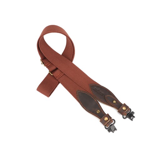 TOURBON Webbing&Leather Gun Sling Shotgun Strap Swivels Hunting-Multiple Choices - Picture 31 of 41