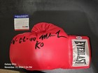 Mike Tyson Autographed Glove PSA DNA "50W-6L-44KO"