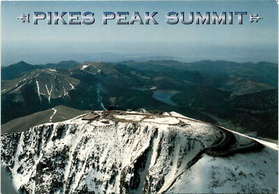 PIKES PEAK SUMMIT, COLORADO, John Hinde Curteich Inc., David Postcard
