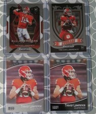 TREVOR LAWRENCE 2021 Prizm Draft All American, Crusade, Sage Base and Silver LOT