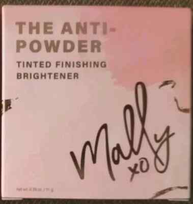 MALLY THE ANTI-POWDER* TINTED FINISHING BRIGHTENER - DEEP - BRAND NEW