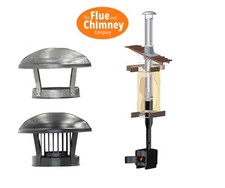 SFL Sflue Formally Selkirk SMW Twin Wall Chimney Flue Rain Cap 5”/6”