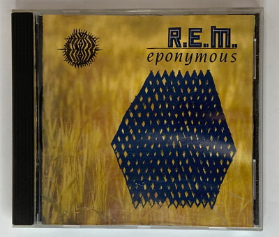 REM R.E.M. Eponymous CD Audio Music 1988 Disc Good Paper Insert Damaged