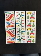 Vintage Mrs. Grossman’s CHRISTMAS Sticker Strips