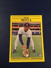1991 Fleer Update #H-126 JOSE MOTA Rookie San Diego Padres