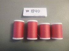 Coats  Clark Dual Duty XP All Purpose Thread ... yards, 4 hot pink Spools 1840