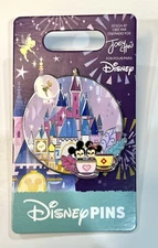 🏰2023 Disney Parks JOEY CHOU Small World Castle Mickey Minnie Teacups Pin🏰