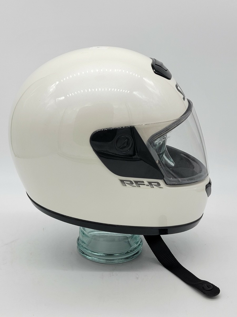 harga helmet shoei local Shoei RF-R Full Face Motorcycle Helmet Shiny Gloss White Adult Medium