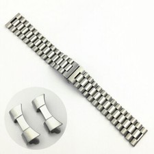 18/20MM With Curved End Links Watch Bracelet Watch Band President Style