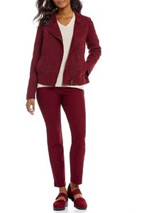 eileen fisher red jacket