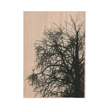 NEW Tree Background RUBBER STAMP, Tree Stamp, Nature Stamp, Outdoor Stamp