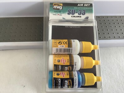  AMMO mig Jimenez 7208 Airbrush Colors / SU-33 Colors (FD17-3C0/3)