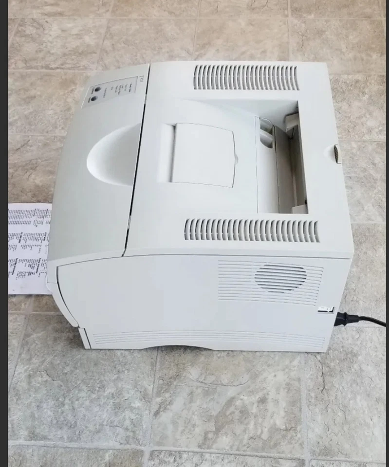 LEXMARK T420 LASERJET PRINTER FULLY FUNCTIONAL!!1 VERY CLEAN111 SEE PICTURES!!! - Image 3 of 4