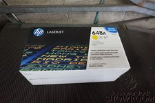 New Sealed Box Genuine OEM HP CE262A Yellow Toner 648A LaserJet CP4025 6B15Z1a