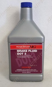 Genuine Honda Dot 3 Brake Fluid (1 Quart) Bottle 08798-9108 | eBay