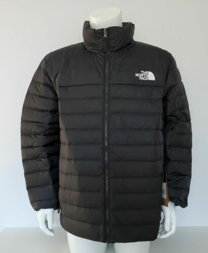 Gymshark Essential Black Puffer Homme Veste Polyester GLJK4763 BK