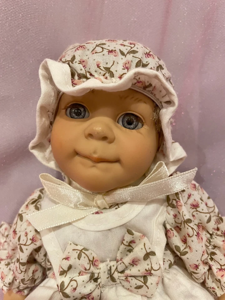 Lote de 3 vestidos florales Berenguer Expressions 9" para muñecas bebé cuerpos suaves Foto 4 de 4